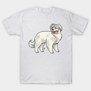 Dog - Pyrenean Shepherd - White T-Shirt